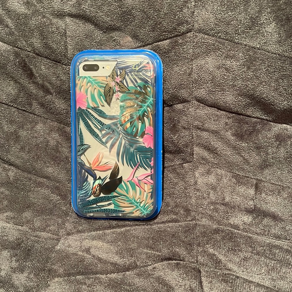 Palm floral iPhone case